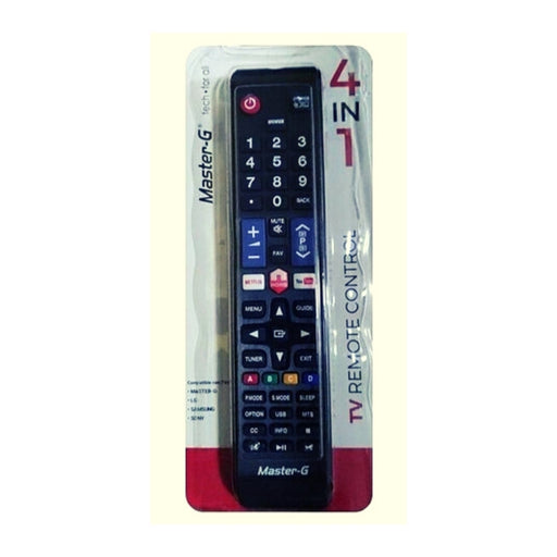 CONTROL REMOTO TV 4 EN 1 - MASTER G - Casa Carens